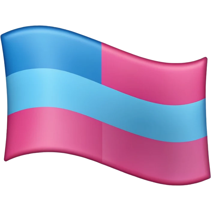 A trans flag with the banned emblem  emoji