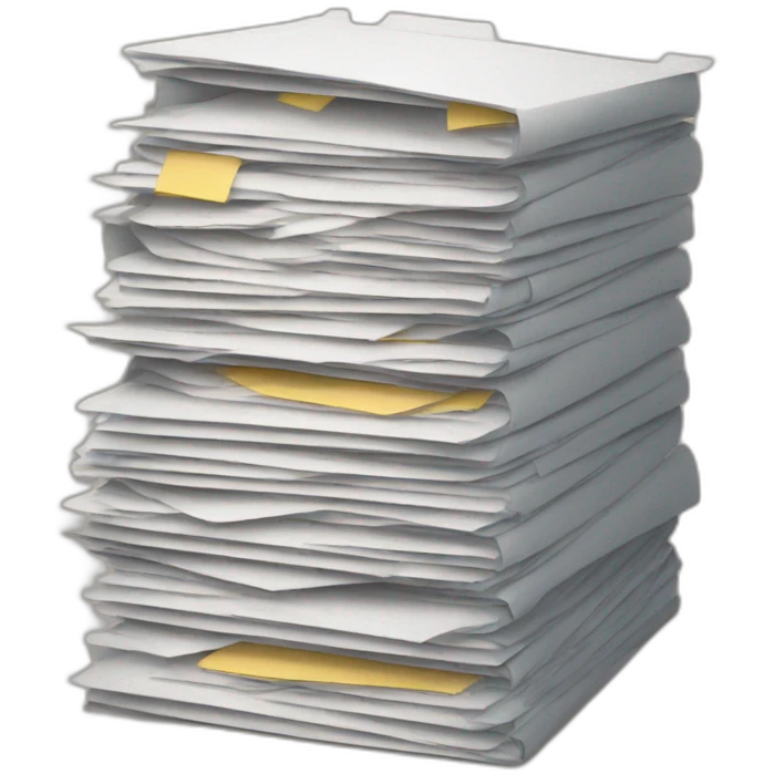 pile of files emoji