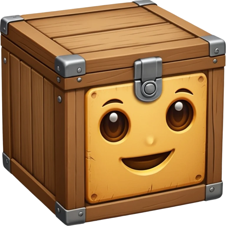 Box without face emoji