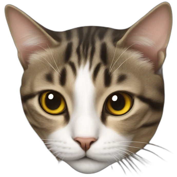 cat on a fly emoji