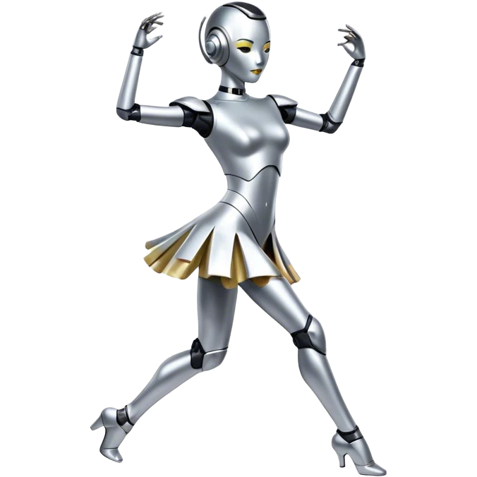 Make a model dancing emoji