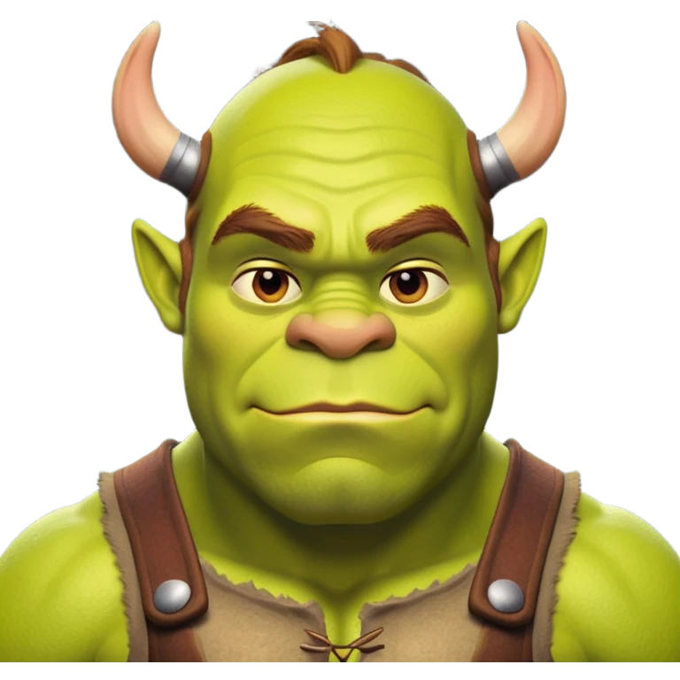 Голый Шрек emoji