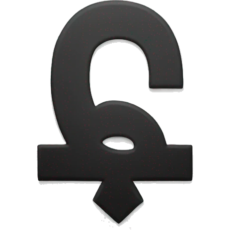 Q in spade symbol  emoji