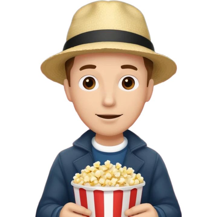 man movie theater emoji