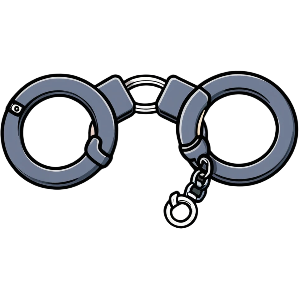 handcuffs emoji