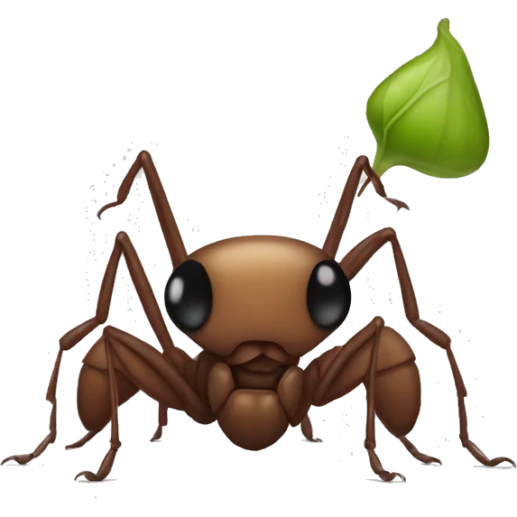 Starving ant emoji