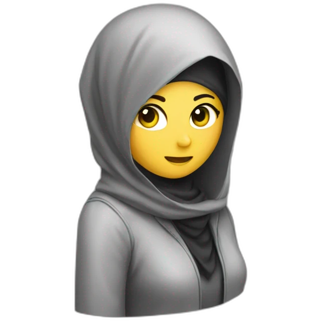 crime scene investigator wearing a hijab emoji