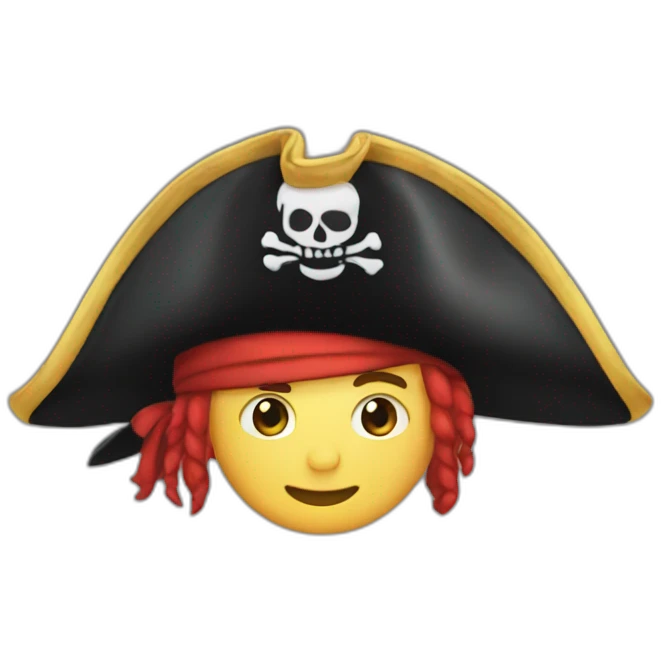 Pirate hat only hat  emoji