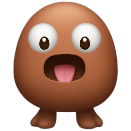 Diglett emoji