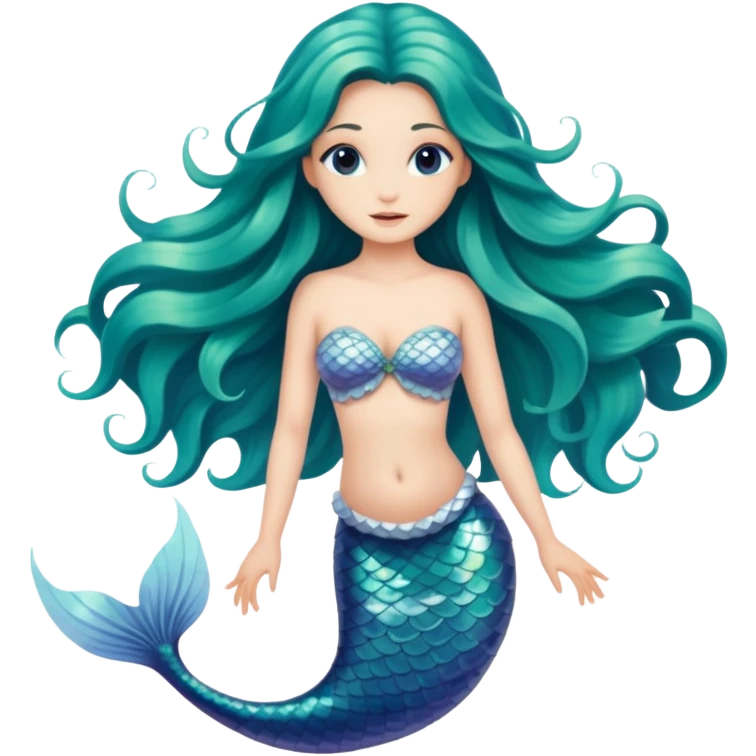 A mermaid  emoji