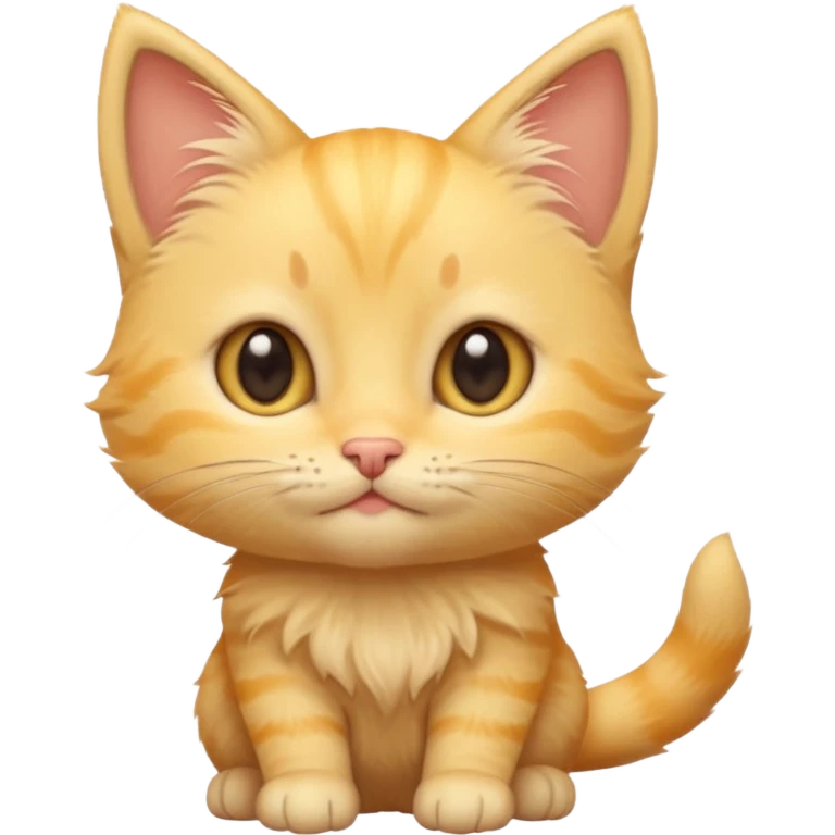 CREA UNA KELLOW KITTY SENTADS emoji