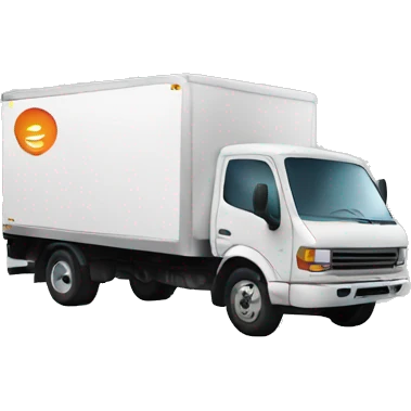 Delivery truck emoji