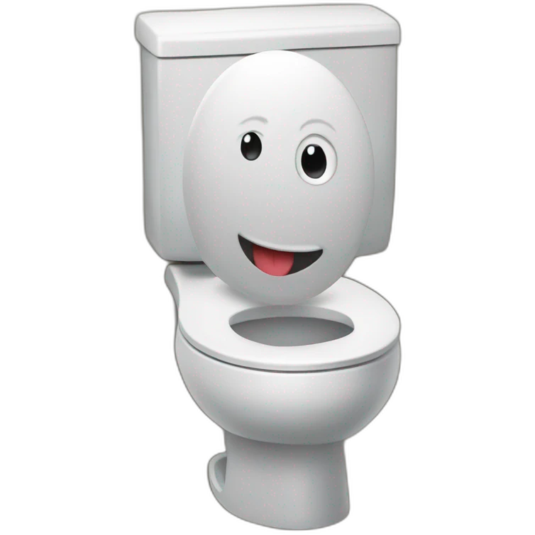 Caca dans toilettes emoji