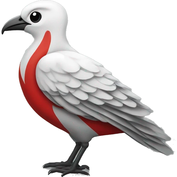 Liverpool logo bird emoji