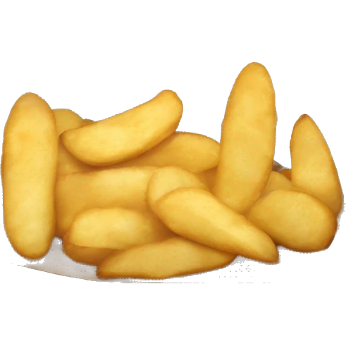Bolsa de patatas fritas y snacks emoji