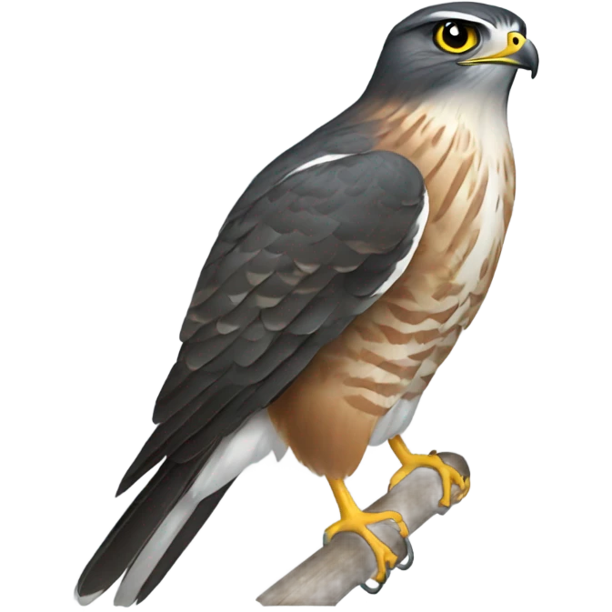Sharp shinned hawk emoji