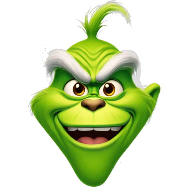 The Grinch emoji