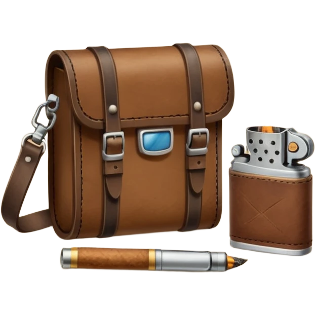 hipster tobacco kit emoji