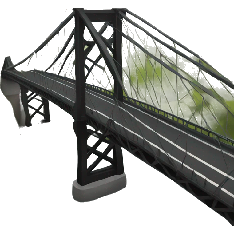 black bridge emoji