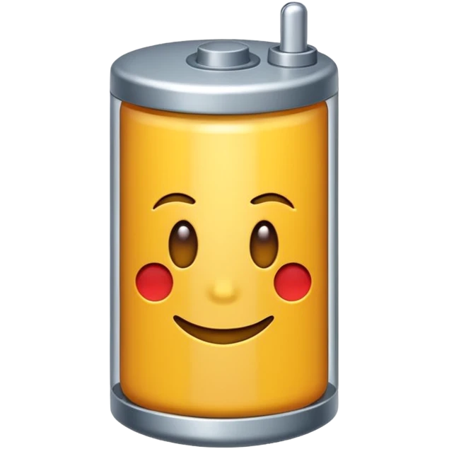 creame un emigi de bateria carada al 100% para un video de tecnologia  emoji
