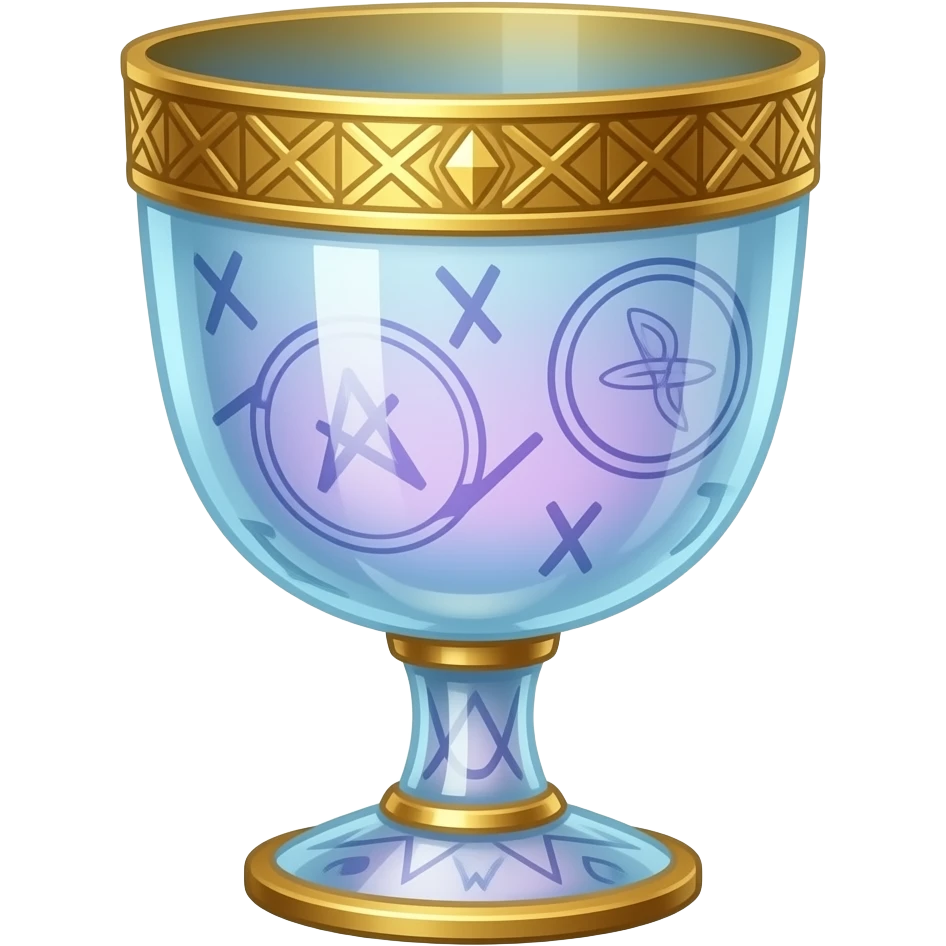 magic crystal goblet emoji