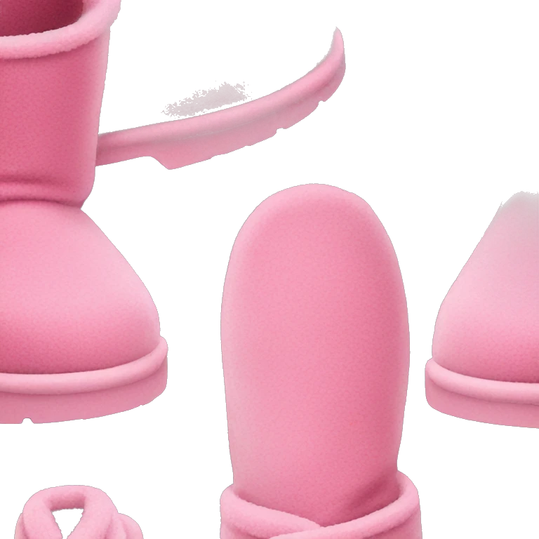 Pink UGG Slippers emoji