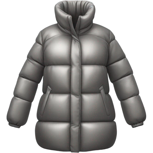 Winter puffy coat emoji