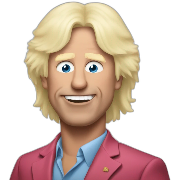Boris Johnson as Ric Flair emoji