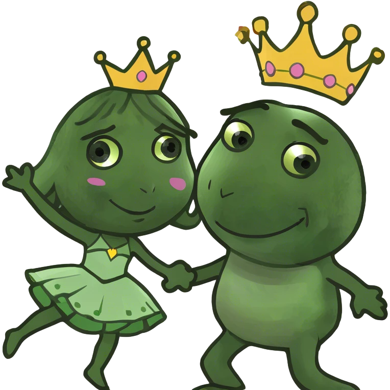 Dancing Princess With Her Prince emoji