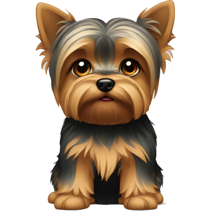 Yorkie sad emoji