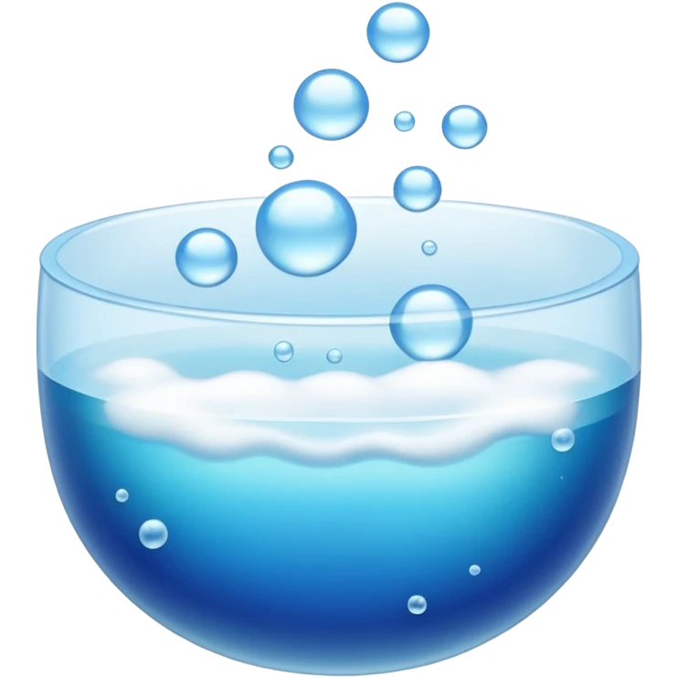 Boiling Water Bubbles emoji