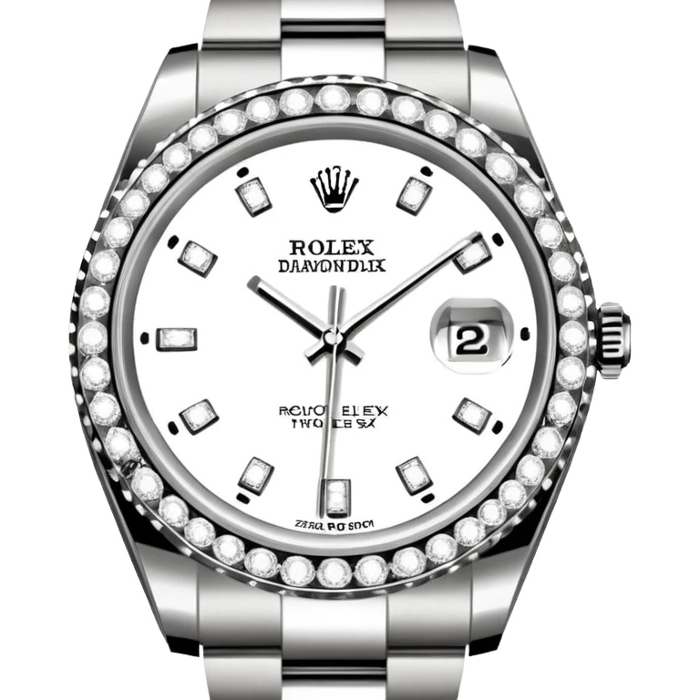 Diamond Rolex emoji