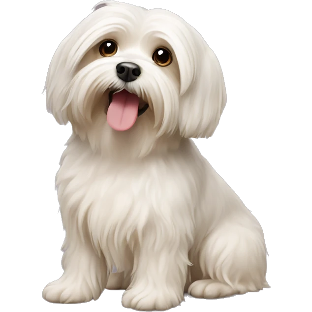 Havanese dog emoji