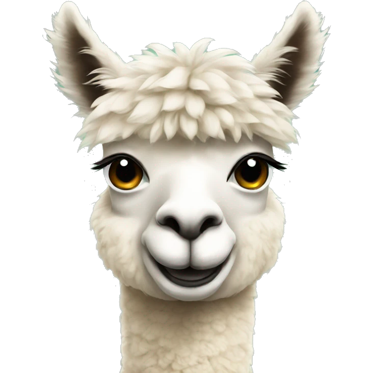 alpaca love emoji