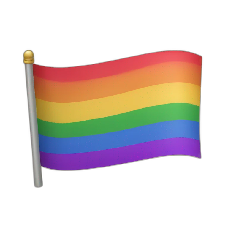 Pride flag emoji