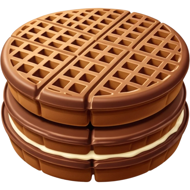 Reiswaffeln mit Vollmilchschokolade emoji