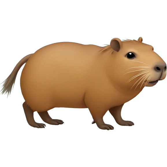 Capybara emoji