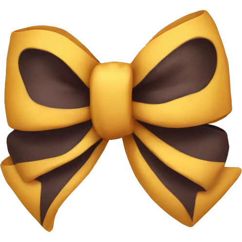 cute bow emoji