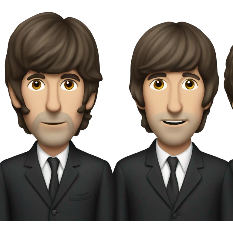 The Beatles band emoji