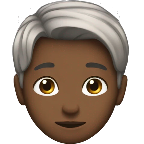 Shy hair tuck emoji