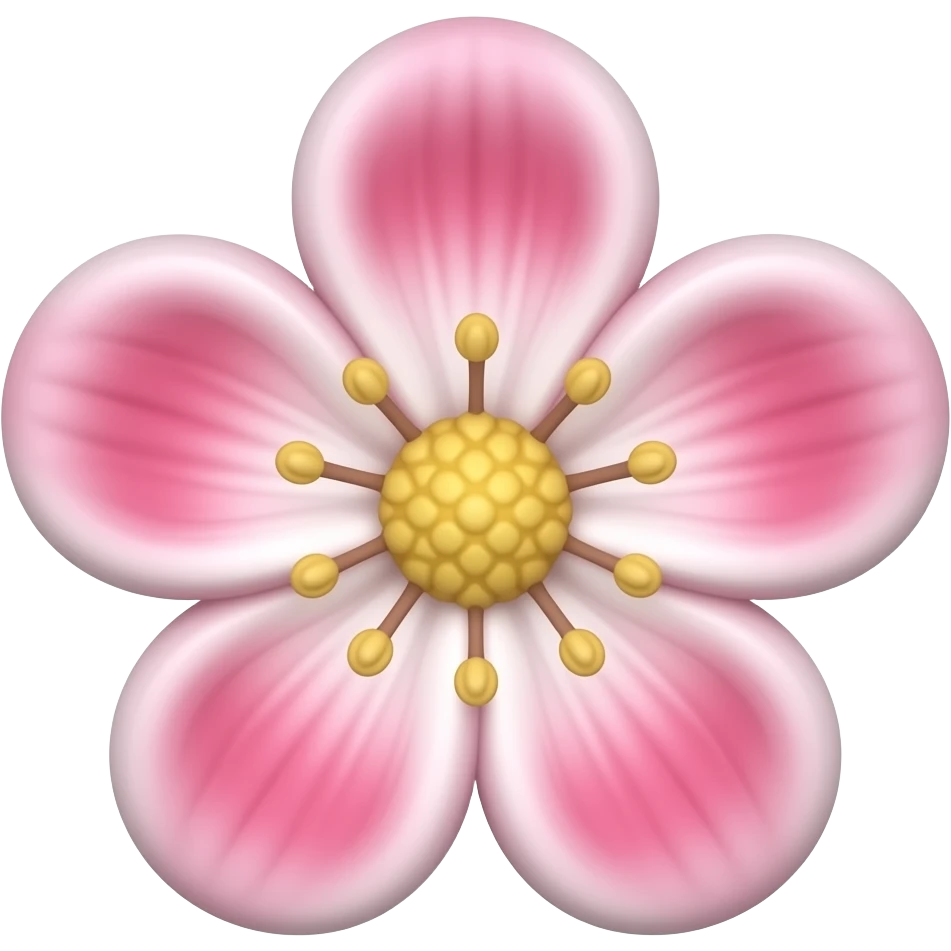 Has una flor como emoji