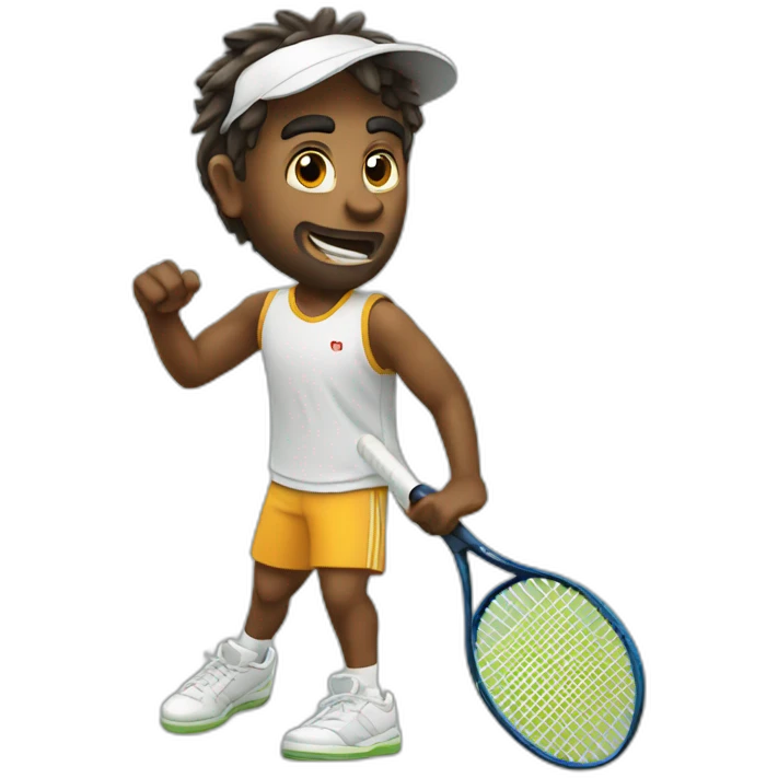 Sanglier tennis emoji