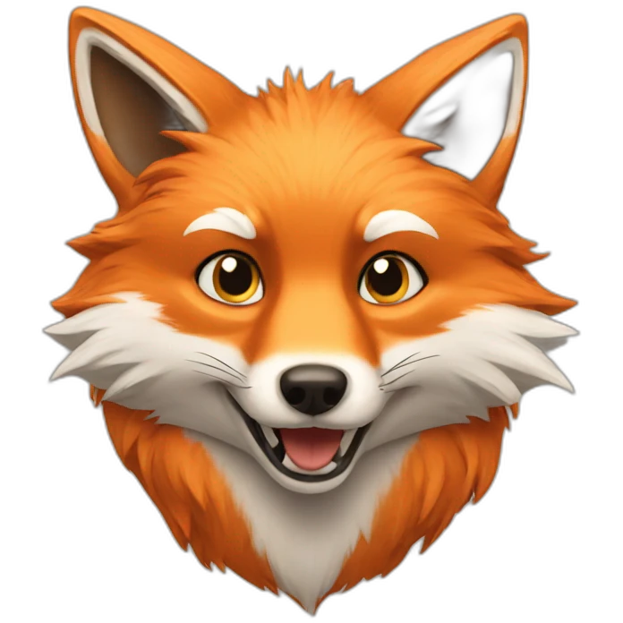 Fast fox emoji