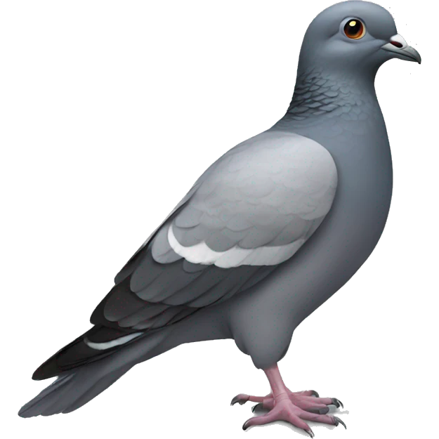 Pigeon female emoji