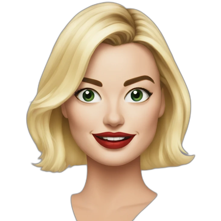 Margot Robbie emoji