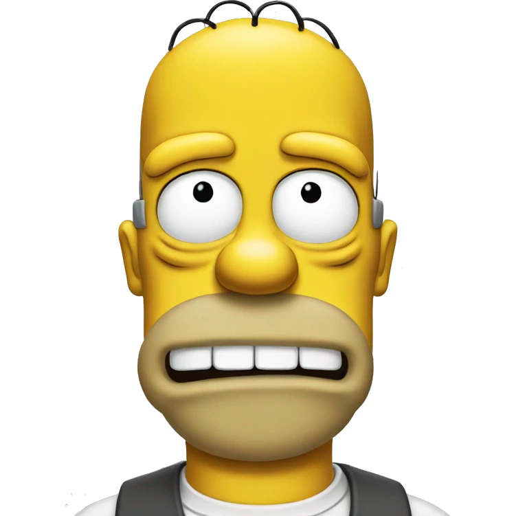 Homer Simpson emoji