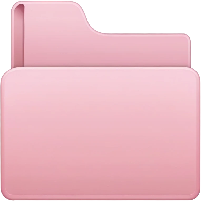 Light pink file emoji