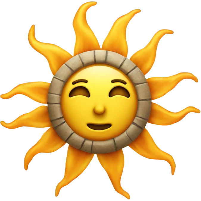 Sun emoji