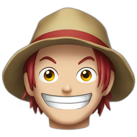 shanks dans one piece emoji
