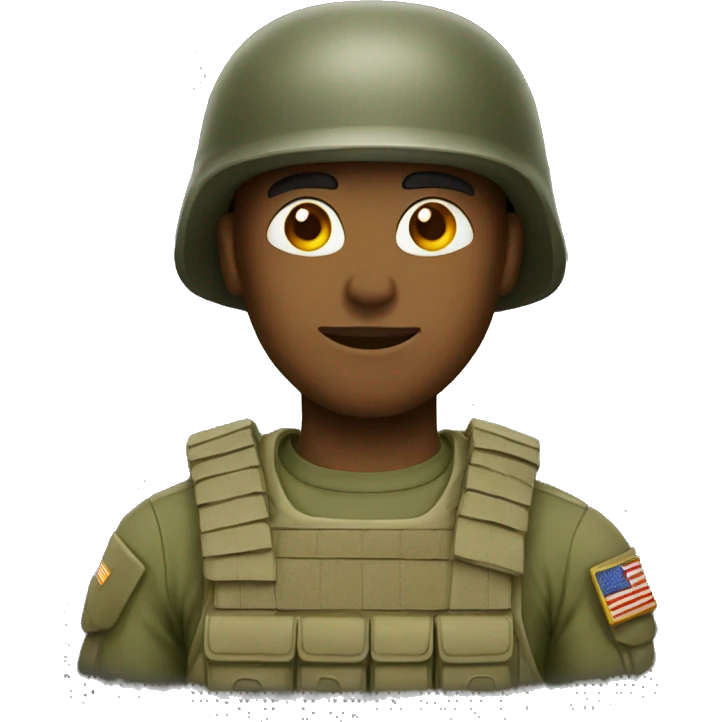 soldier emoji